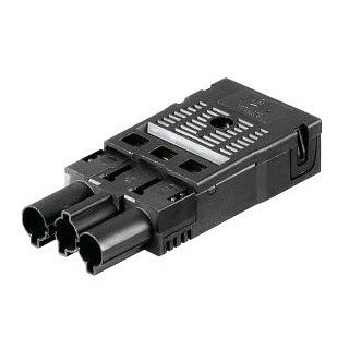Wieland Gst18i3 kabelsteker male zwart veer