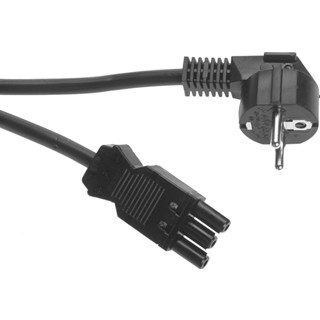 Wieland Gst18i3 patchkabel gebouwinstallatie 3P contrastekker (female) netstekker 2000MM