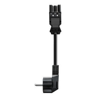Wieland Gst18i3 patchkabel gebouwinstallatie 3P netstekker contrastekker (female) 2000MM gst18i3k1bd 25 20S