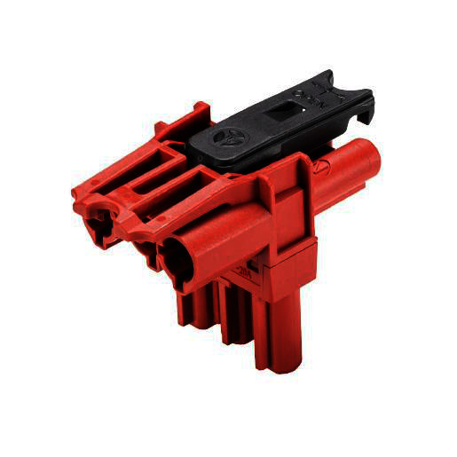 Wieland Gst18i3 verdeler 1/2 tomatenrood