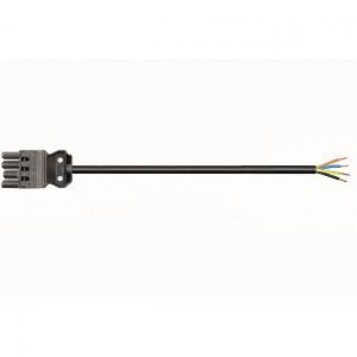 Wieland Gst18i4 patchkabel gebouwinstallatie 4P contrastekker (female) vrij kabeluiteinde 9000MM