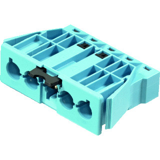 Wieland Gst18i5 apparatuuraansluiting voor insteekbare gebouwinstallatie 5P male recht