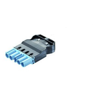 Wieland Gst18i5 kabelsteker male pastelblauw schroef
