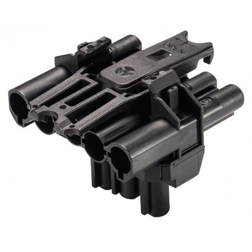 Wieland Gst18i5 verdeler 1/2 zwart