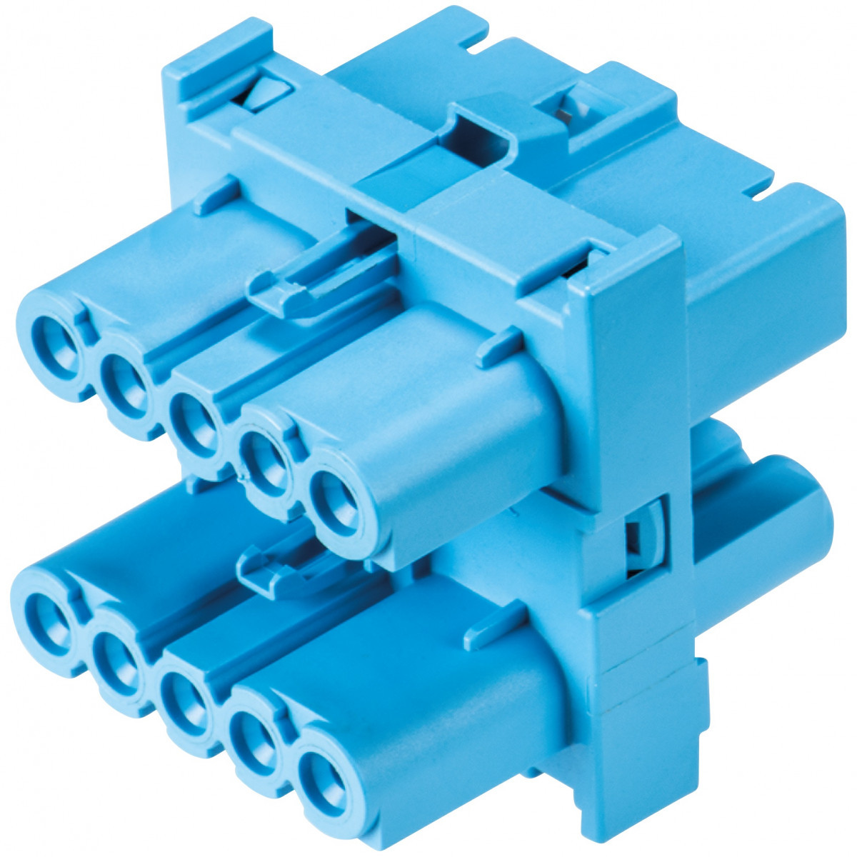 Wieland GST15I5 H-Verdeler gst15i5v 3P1H W lichtblauw