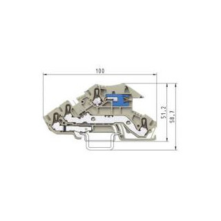Wieland Installatieklem wkis 2,5 NT-D-SL