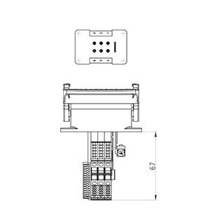Wieland REVOS Klemadapter Im gut bas gaeshlb 6 4,0 50