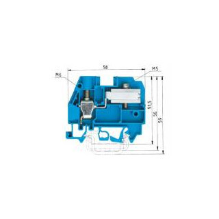 Wieland N-scheidingklem wki 10 etk/U/V0
