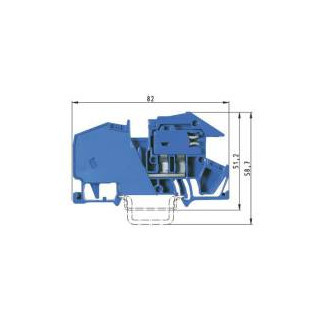 Wieland N-trennklemme WKF 10 NT/35