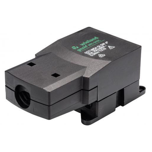 Wieland nrg5x2,5/4 voedingadapter 5x6mm2 zwart