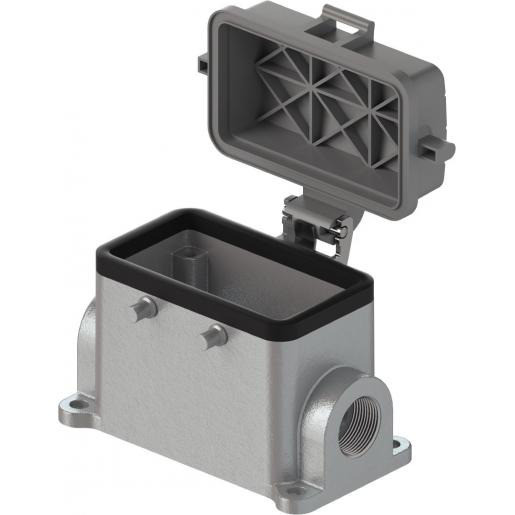 Wieland Revos behuizing rechthoekige connectoren aanbouwbehuizing