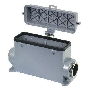 Wieland Revos behuizing rechthoekige connectoren ip54 B57MM H98MM aanbouwbehuizing tweezijdig