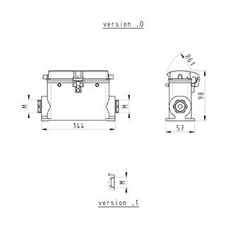 Wieland REVOS Onderhuis Bas gut GF 64HM32 50 a1