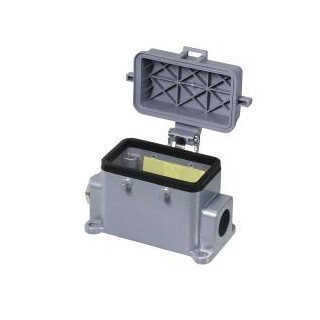 Wieland Revos behuizing rechthoekige connectoren ip54 B52MM H55MM aanbouwbehuizing zij