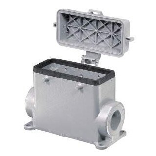 Wieland Revos behuizing rechthoekige connectoren ip54 B57MM H98MM aanbouwbehuizing zij