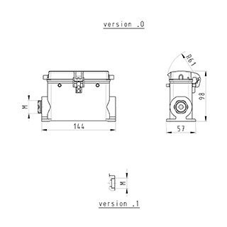 Wieland REVOS Onderhuis Bas gut GH 64HM32 50 a1