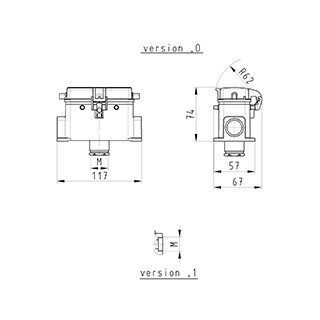Wieland REVOS Onderhuis Bas gut gi 16 M25 50 a1