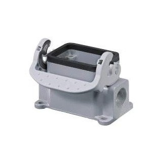 Wieland Revos behuizing rechthoekige connectoren ip54 B52MM H54,7MM aanbouwbehuizing tweezijdig