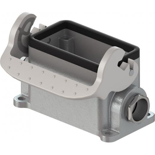 Wieland Revos behuizing rechthoekige connectoren ip54 B52MM H54,7MM aanbouwbehuizing