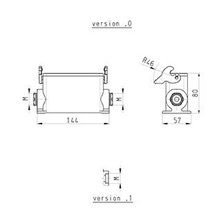 Wieland REVOS Onderhuis Bas gut GL 64HM32 50 a1