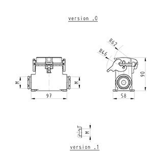 Wieland REVOS Onderhuis Bas gut GR 10HM25 50 a1