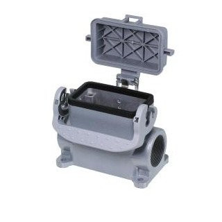 Wieland Revos behuizing rechthoekige connectoren ip54 B58MM H72MM aanbouwbehuizing tweezijdig