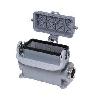 Wieland Revos behuizing rechthoekige connectoren ip54 B57MM H98MM aanbouwbehuizing tweezijdig