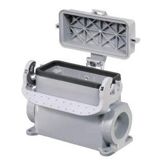 Wieland Revos behuizing rechthoekige connectoren ip54 B57MM H98MM aanbouwbehuizing zij