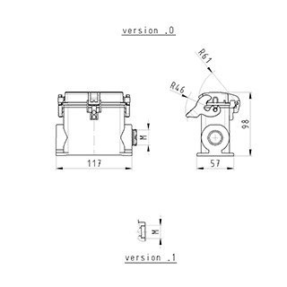 Wieland REVOS Onderhuis Bas gut GS 40HM32 50 a0