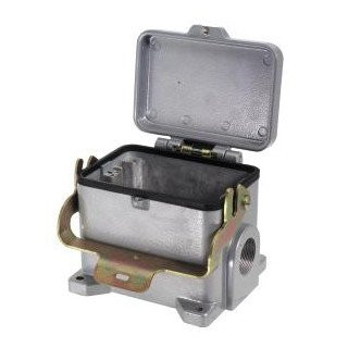 Wieland Revos behuizing rechthoekige connectoren ip54 B120MM H117MM aanbouwbehuizing zij