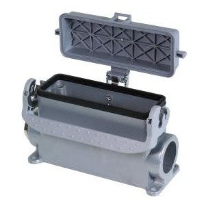 Wieland Revos behuizing rechthoekige connectoren ip54 B57MM H98MM aanbouwbehuizing zij