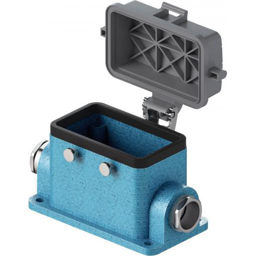 Wieland Revos behuizing rechthoekige connectoren aanbouwbehuizing