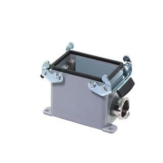 Wieland Revos behuizing rechthoekige connectoren ip54 B71MM H75MM aanbouwbehuizing zij