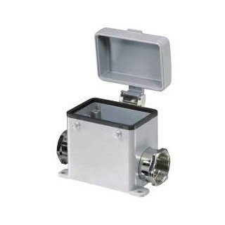 Wieland Revos behuizing rechthoekige connectoren ip54 B71MM H75MM aanbouwbehuizing tweezijdig