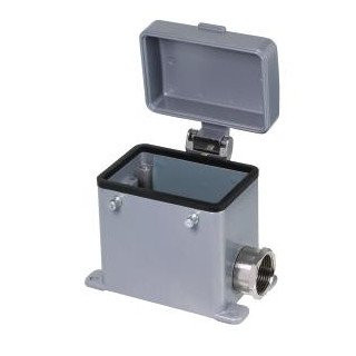 Wieland Revos behuizing rechthoekige connectoren ip54 B71MM H75MM aanbouwbehuizing zij