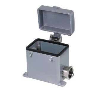 Wieland Revos behuizing rechthoekige connectoren ip54 B71MM H75MM aanbouwbehuizing zij