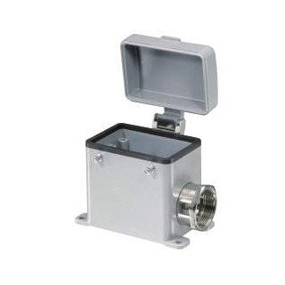 Wieland Revos behuizing rechthoekige connectoren ip54 B71MM H75MM aanbouwbehuizing zij