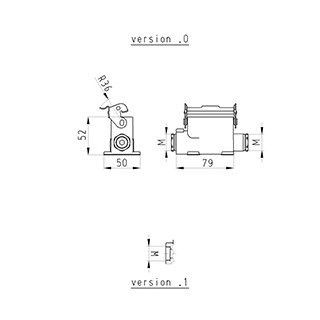 Wieland REVOS Onderhuis HD gut GL 15 M20 50 a1