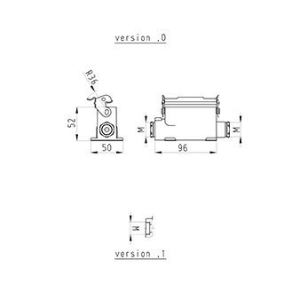 Wieland REVOS Onderhuis HD gut GL 25 M20 50 a1