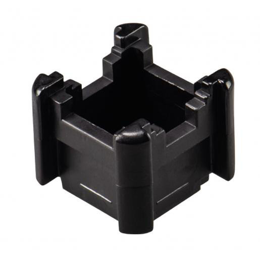 Wieland Railhouder wit H 10x3/6x6