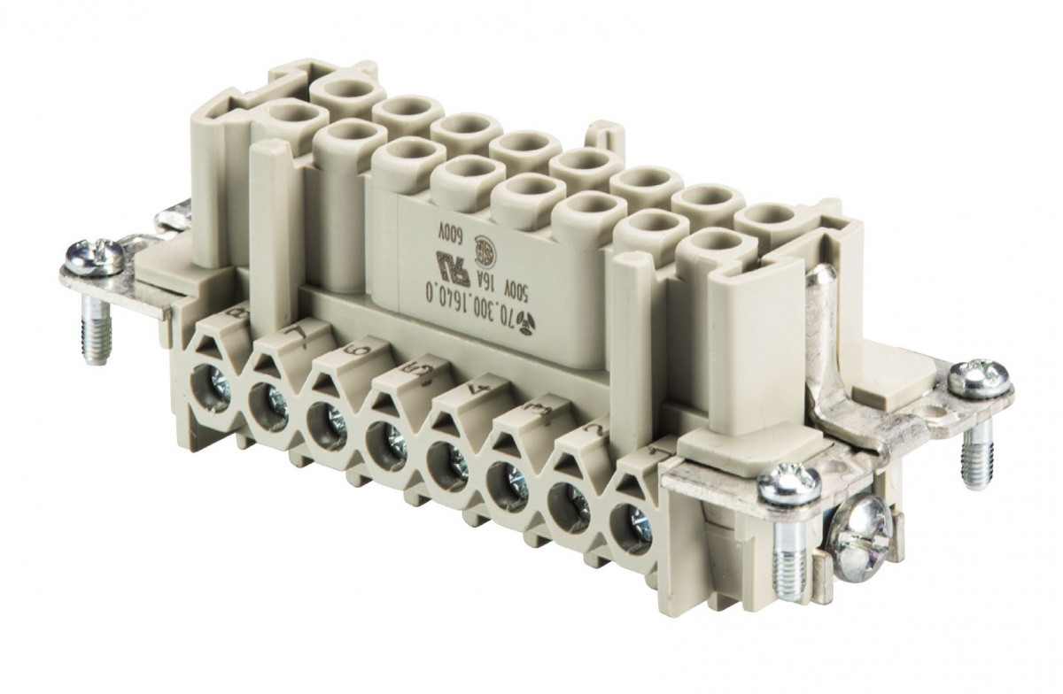 Wieland REVOS Female Insert bas bus 16 2,5 50