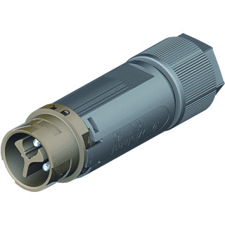 Wieland Rst16i3 male connector met trekontlasting 5,0-9,5MM² schroef bruin