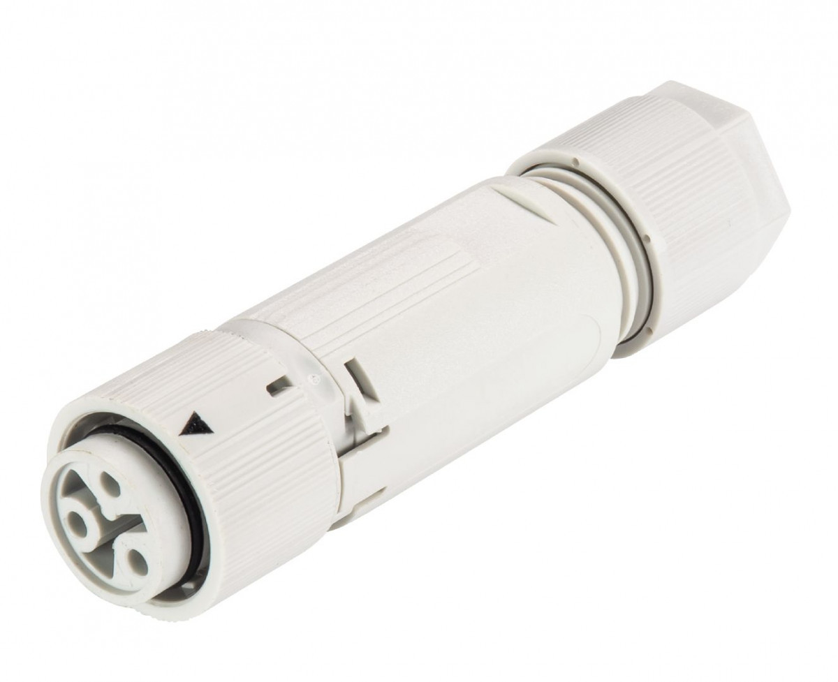 Wieland RST16I3 Rst16i3 Female connector+trekontlasting 5,0-9,5MM² schroef lichtgrijs