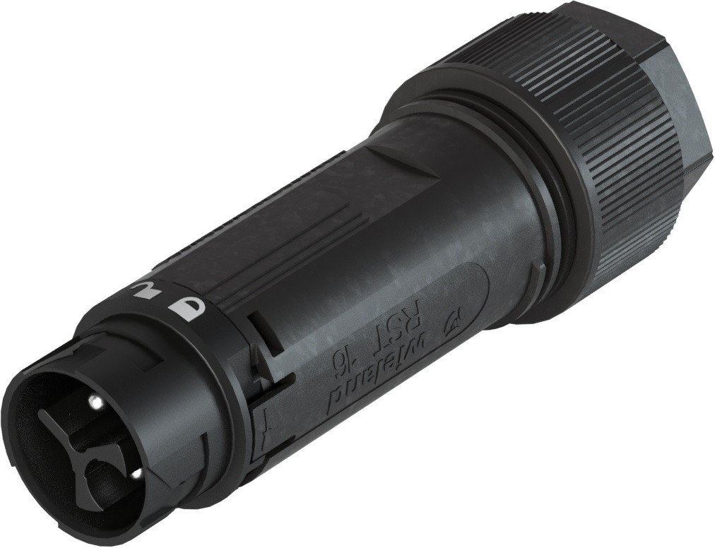 Wieland RST16I3 Rst16i3 Male connector 3-polig met trekontlasting kabeldia 7,1 - 13MM