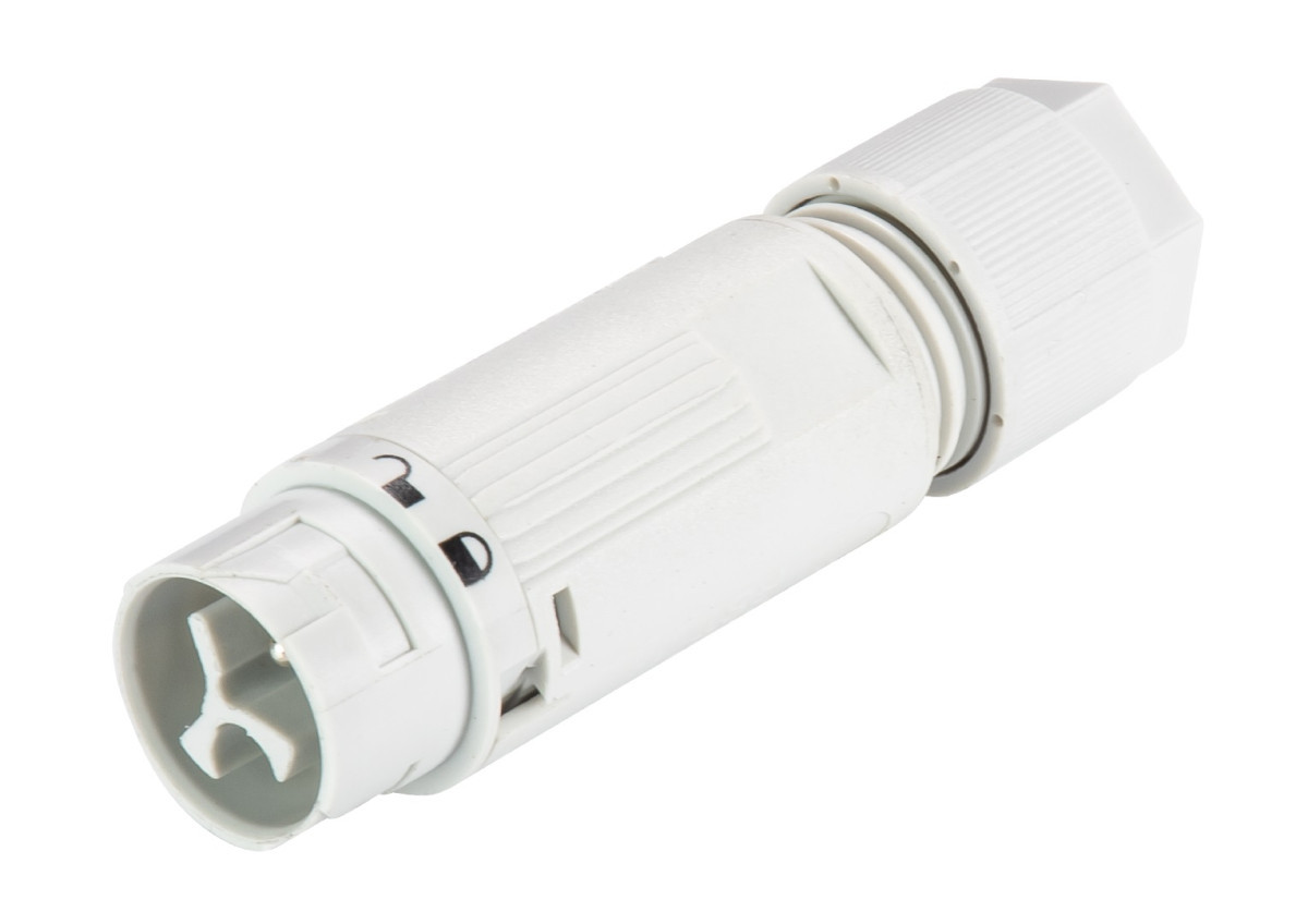 Wieland RST16I3 Rst16i3 Male connector+trekontlasting 5,0-9,5MM² schroef lichtgrijs