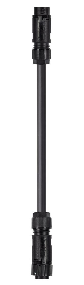 Wieland RST16I5 Rst16i5 Koppelsnoer 1,5MM² schroef 2 meter H05VV-F eca zwart