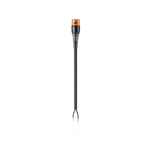 Wieland Rst20i2 patchkabel gebouwinstallatie 2P contrastekker (female) vrij kabeluiteinde 3000MM rst20i2k1b315pl30br0
