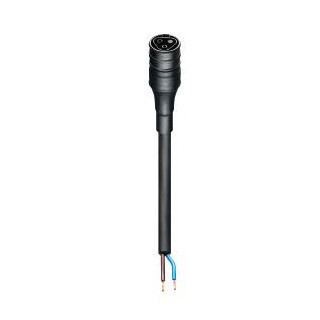 Wieland Rst20i2 patchkabel gebouwinstallatie 2P contrastekker (female) vrij kabeluiteinde 8000MM rst20i2k1b- 15P 80SW