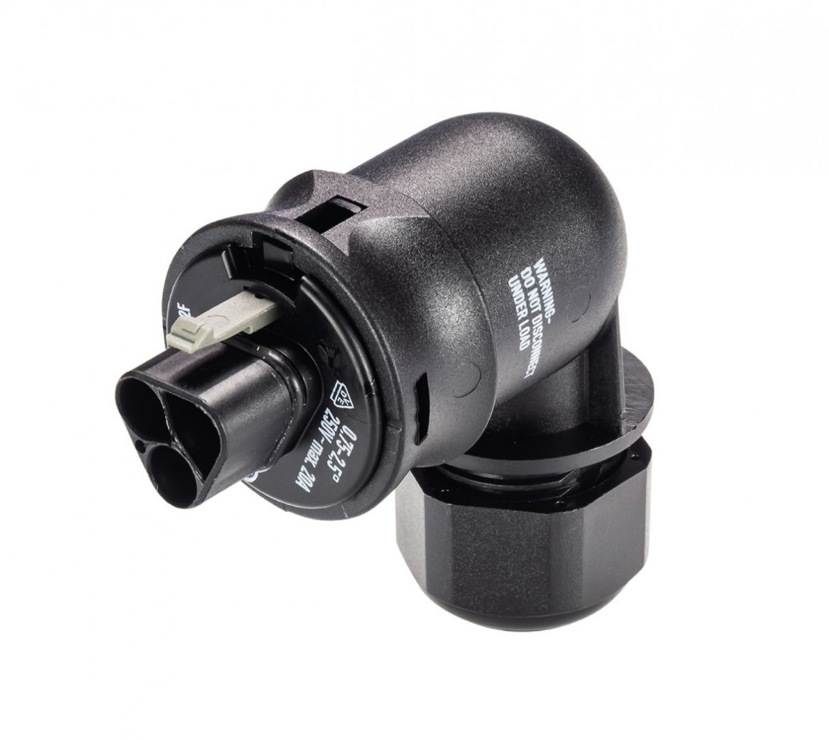 Wieland RST20I2 Stekerdeel Met trekontlasting rst20i2s S13YR1 V zwart