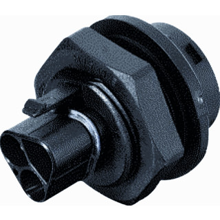 Wieland Rst20i3 chassis normale M25 male zwart